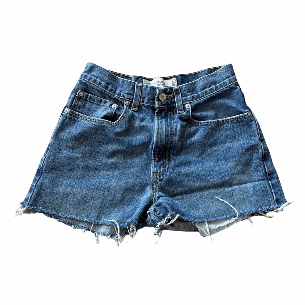 Vintage Levi's Classic Blue Jean Shorts